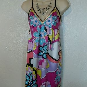 ICE / Colorful summer dress. Size 8